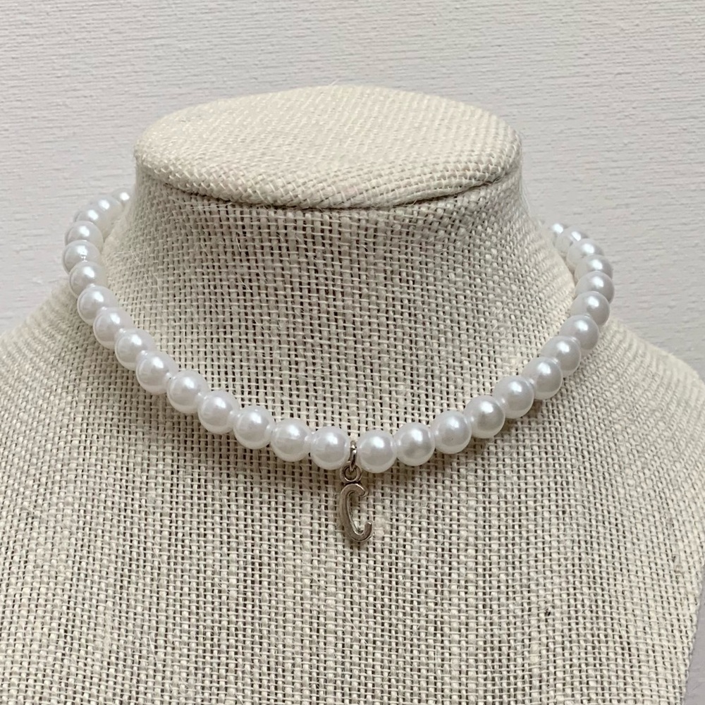 Pearl Letter Necklace